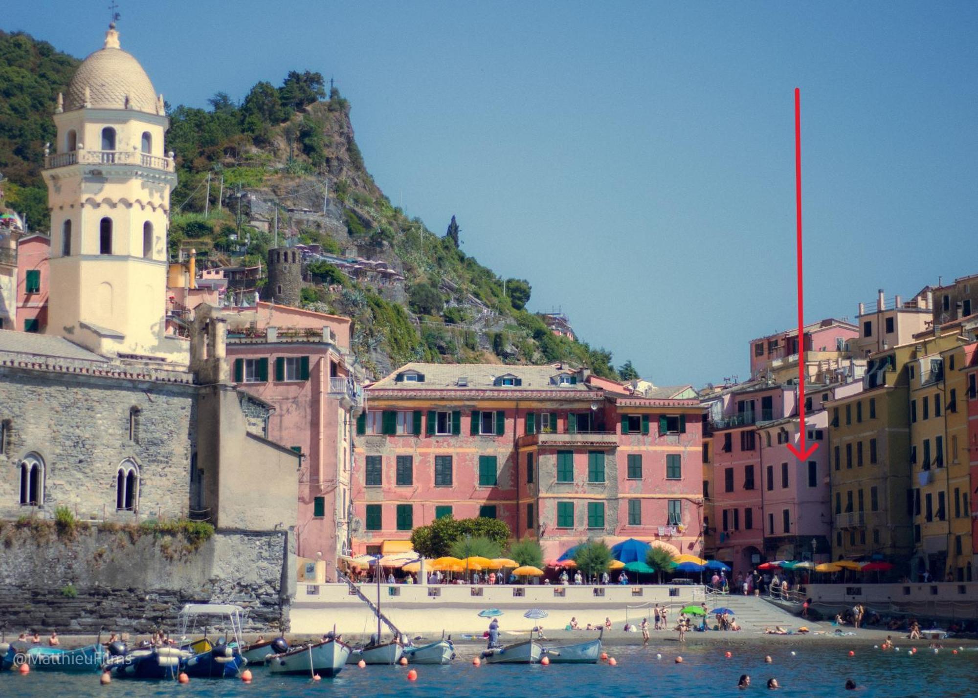 Marina Apartment, Unique, Authentic, Beachfront, 2 Aircondo Bdr , 2Bht, Easy To Train Or From Private Parking Vernazza Exterior foto